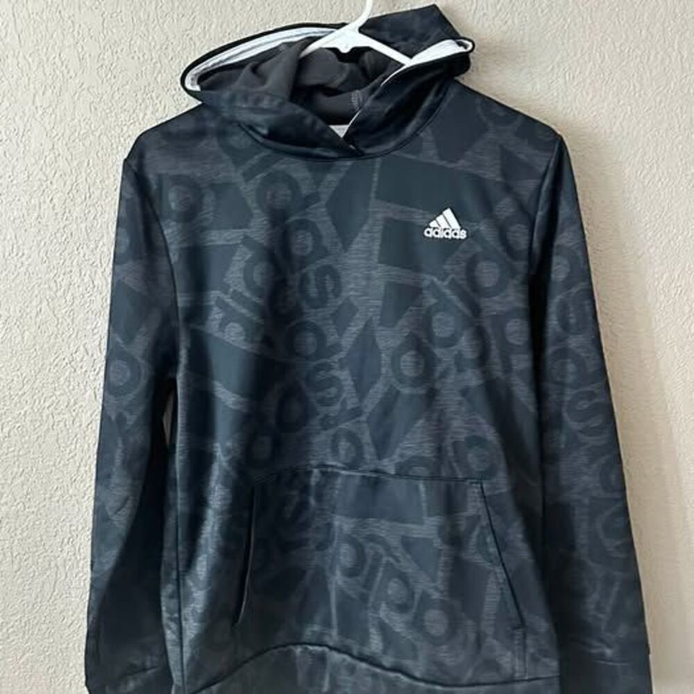Adidas Camo Hoodie Sweatshirt Youth Men’s Size 18-20